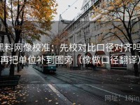 黑料网像校准：先校对比口径对齐吗，再把单位补到图旁（像做口径翻译）